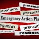 Emergency Action Plan Newspaper Headlines Prepared Ready 3d Illustration