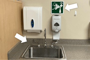 eye-wash-sign-no-eye-wash-arrows