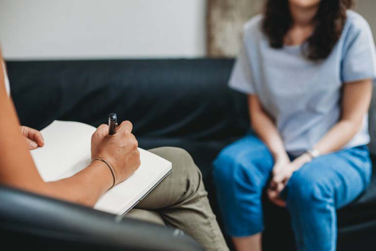 Behavioral health counseling session