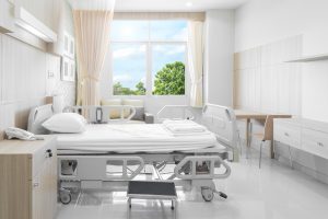 Hospital,Room,With,Beds,And,Comfortable,Medical,Equipped,In,A