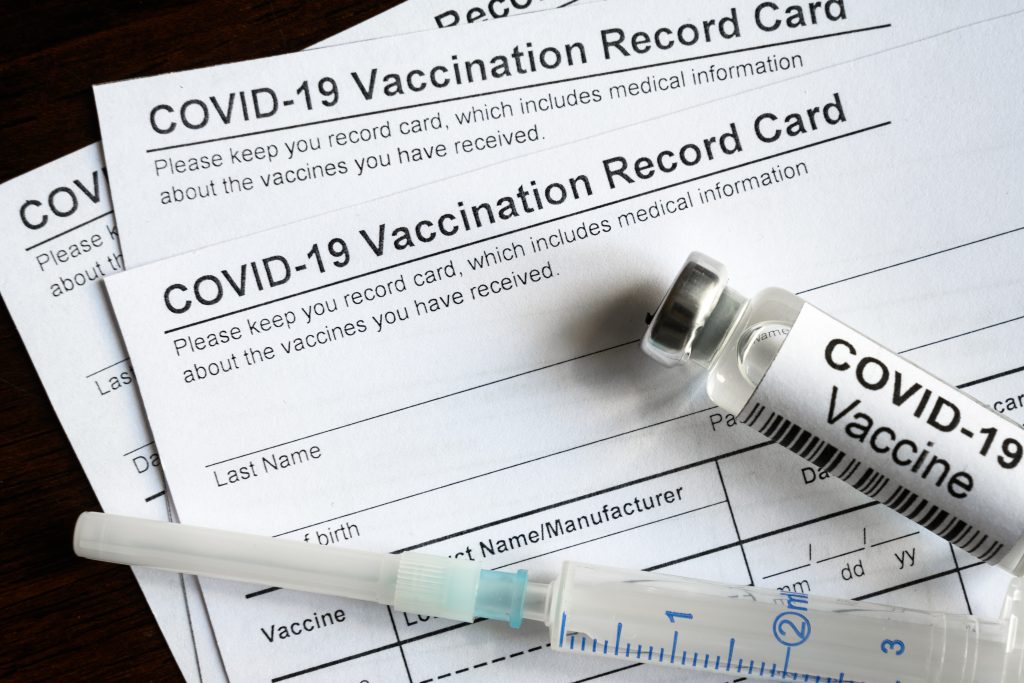 COVID vaccination regulations for healthcare employees