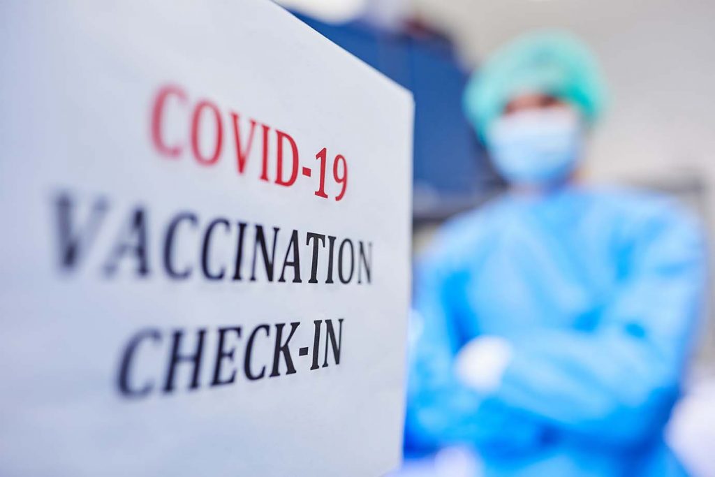 Covid-19 vaccination site
