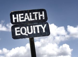 Health,Equity,Sign,With,Clouds,And,Sky,Background