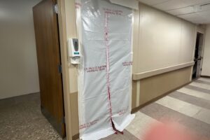 door sealed up for no entry